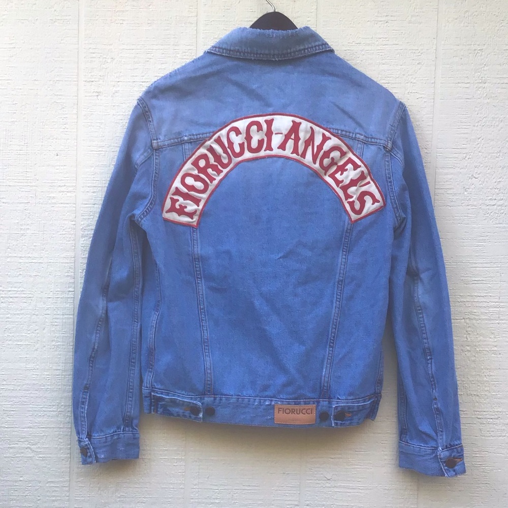 Fiorucci angel Nico trucker denim jacket